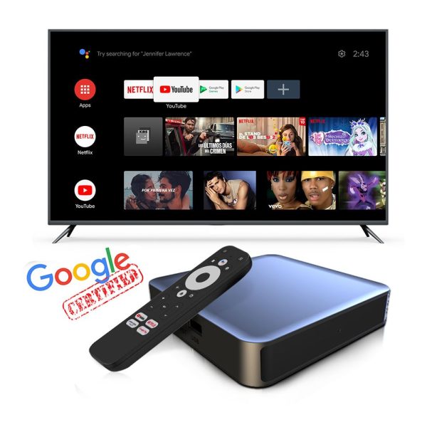 DColor Google TV Box: 4K HDR+Ultra HD