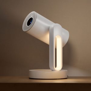 ETOE Starfish Smart TV Projector – portable smart projector with built-in apps and sleek design for home entertainment.
