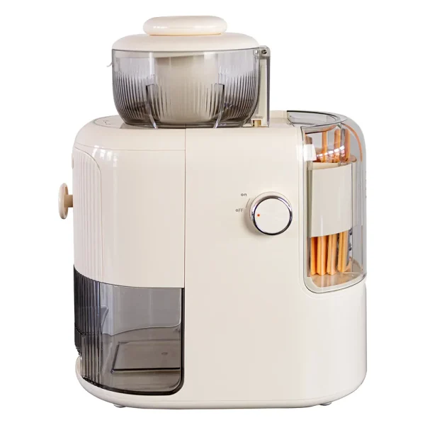 Feelive Vegetable Cutter with 1.8L capacity, 3 interchangeable blade attachments, dust cover, and easy-clean design – ideal for quick food prep.